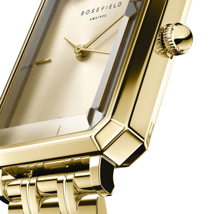 Rosefield Octagon Champagne Steel Gold - OCGSG-O65