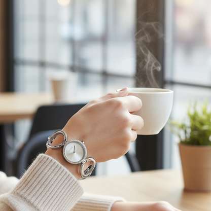 Liu Jo Fashion Rings Silver Watch - TLJ2323