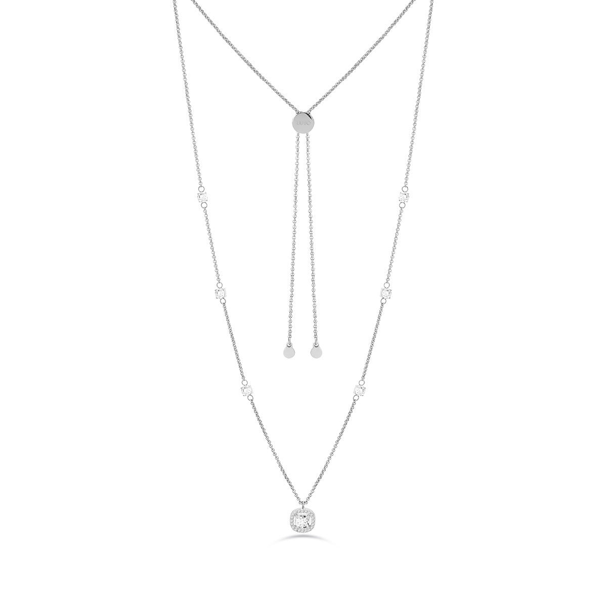 Liu Jo Luna Silver Necklace - LJ2255