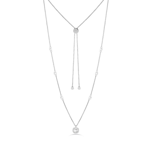 Liu Jo Luna Silver Necklace - LJ2255