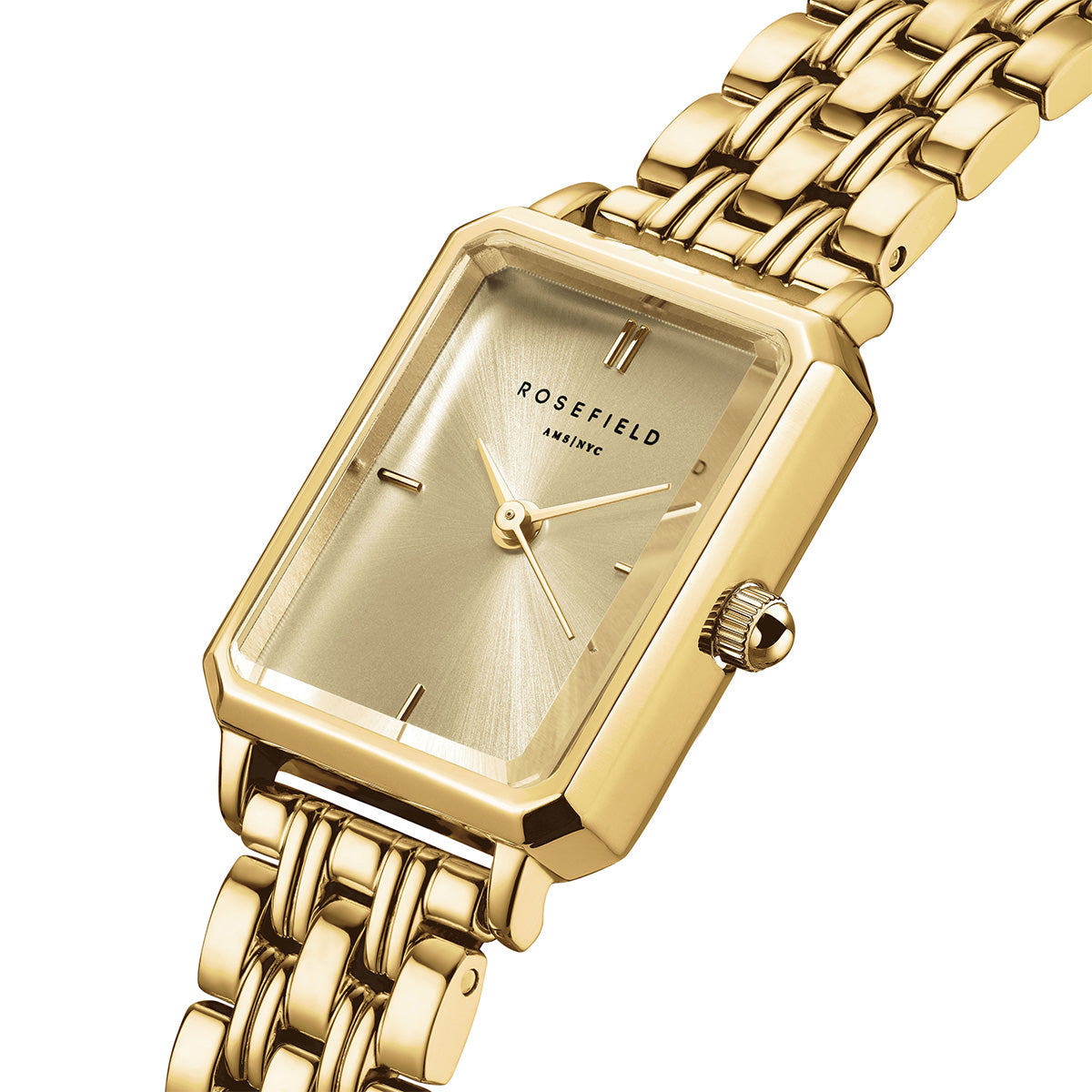 Rosefield The Octagon XS Champagne Gold Steel - OCGSG-O82