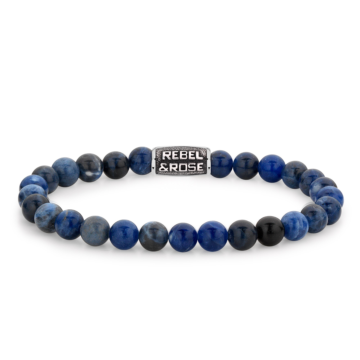 Rebel & Rose Midnight Blue Vintage & Grey Silver Shine Bracelets