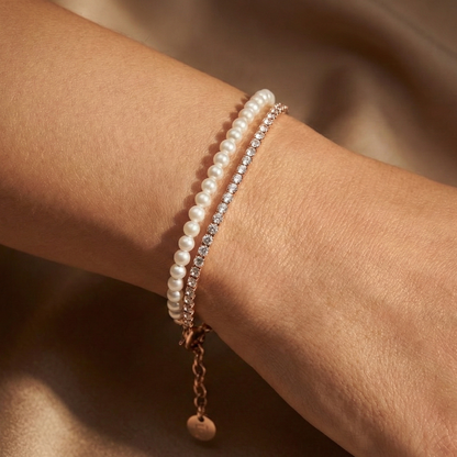 Liu Jo Duo Rosegold Bracelet - LJ3029