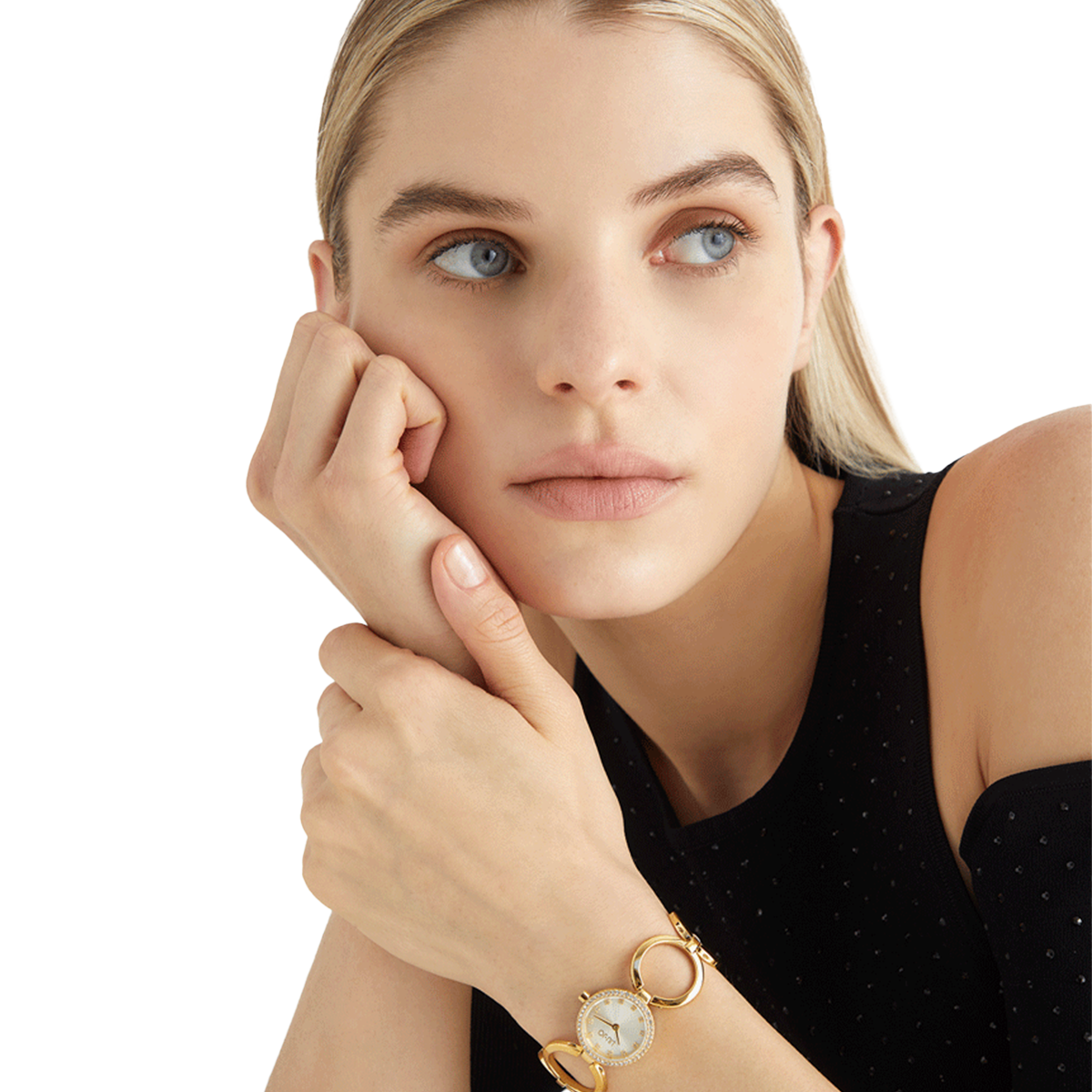 Liu Jo Fashion Rings Gold Watch - TLJ2324