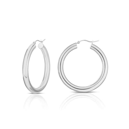 Liu Jo Silver Hoops - LJ2372