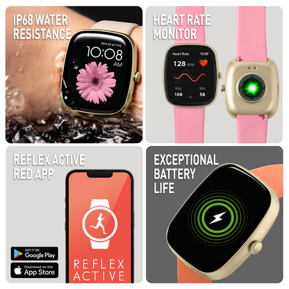 Reflex Active Nexus C 100 Smart Pink Calling Watch Interchangeable Set - RA50-2224-SET