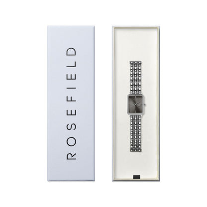Rosefield Octagon Grey Steel Silver - OGSSS-O80