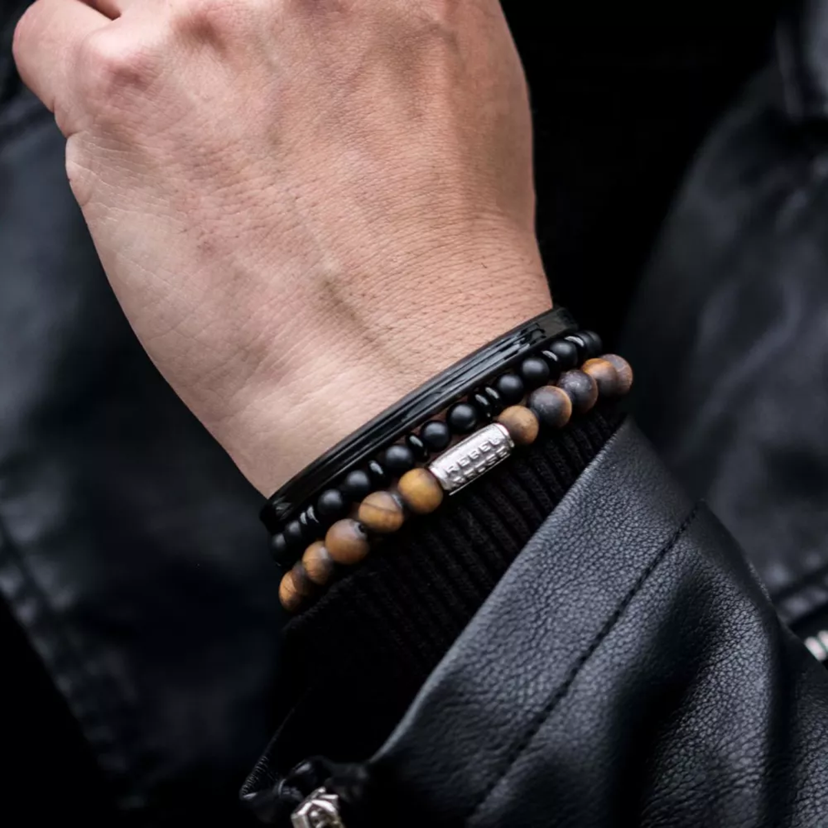 Variations All-Black Bracelet  - RR-60107-B