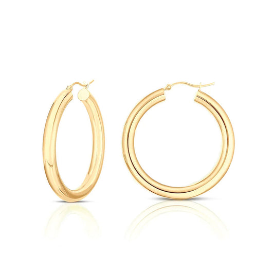 Liu Jo Gold Hoops - LJ2376