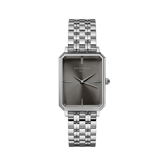 Rosefield Octagon Grey Steel Silver - OGSSS-O80