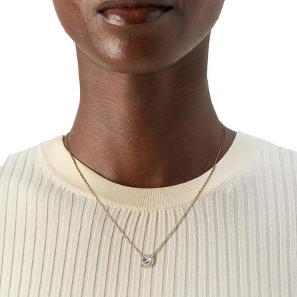 Liu Jo Gold Crystal Studs & Signature Gold Necklace
