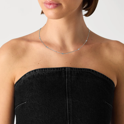 Liu Jo Cairo Silver Necklace - LJ2469