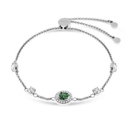Liu Jo Celestia Silver Bracelet - Green - LJ2273