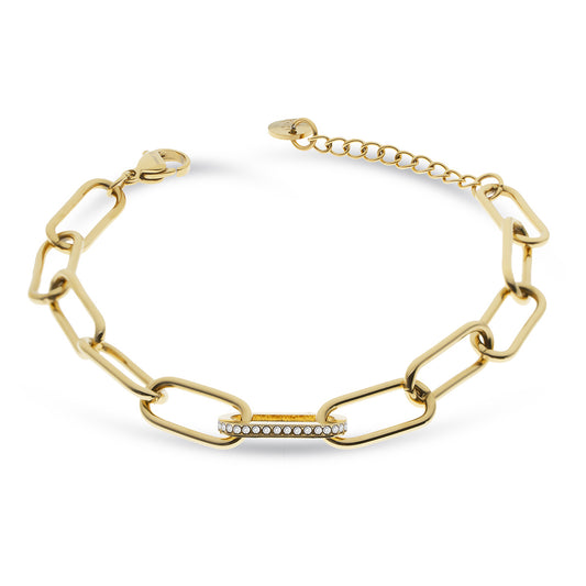 Liu Jo Loop Chains Gold Bracelet - LJ2336