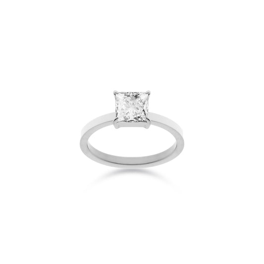 Liu Jo Cher Silver Ring - White - LJ2435